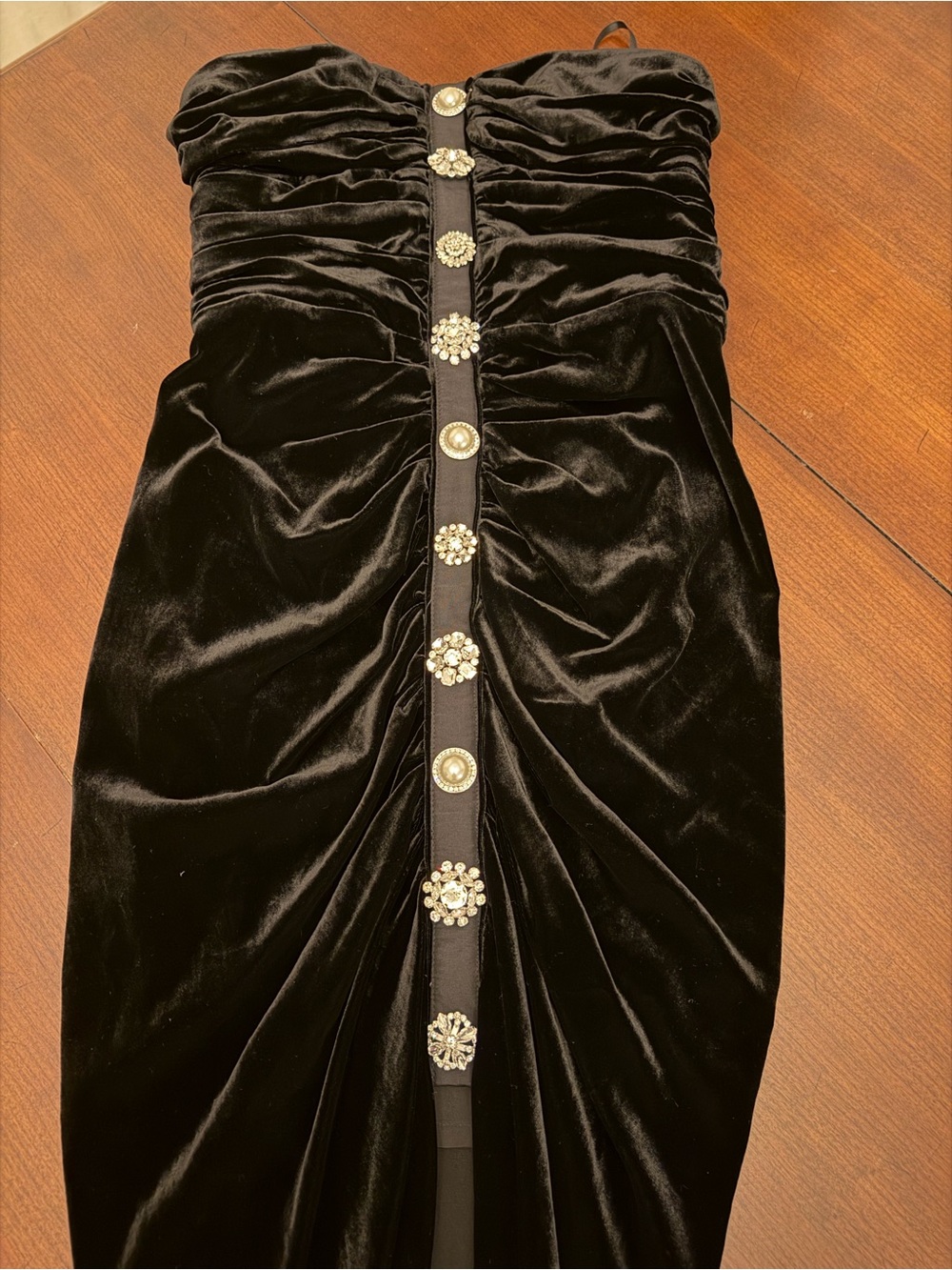 NWT Veronica Beard Palo Dress Black Size 8 - Picture 2 of 6